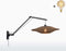 GOOD&MOJO Wandlamp Bali - Bamboe/Zwart - 105x60x55cm - Binnen Scandinavisch,Bohemian