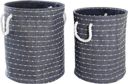 Basket spelset DKD Home Decor Polyester (38 x 38 x 47 cm)