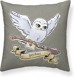 Kussenhoes Harry Potter Hedwig Grijs 50 x 50 cm