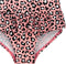 Prénatal Badpak Meisjes - Badpak Baby - Panterprint - Roze - Maat 74/80