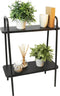 Pro Garden Plantenrek/plantentafel - antraciet - metaal - 50 x 26 x 66 cm - binnen en buiten