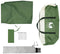 vidaXL - Kampeerluifel - waterdicht - 430x380x210 - cm - groen