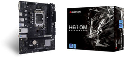 Biostar H610MHC 2.0 - Moederbord - LGA 1700 - Micro-ATX - 64 GB DDR4 - Gigabit Ethernet