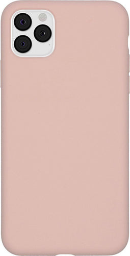 Accezz iPhone 11 Pro Max - Liquid Silicone Backcover - Schokabsorberend - Roze