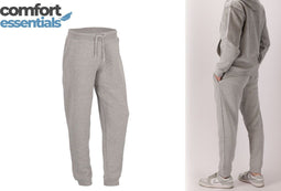 Comfort Essentials Joggingbroek Heren - Regular fit - Ultra zachte sweatstof - Grijs - M