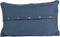 Sierkussen decoratie kussen Kalare 30 x 50 cm donkerblauw