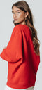 Colourful Rebel Starlight Patch - Dropped Shoulder Sweat - Ronde hals - Maat XS