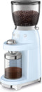 Smeg CGF01PBEU - Koffiemolen - 30 maalstanden - Pastelblauw