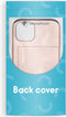 imoshion Hoesje Geschikt voor Samsung Galaxy S20 FE Hoesje - Ruimte voor 2 pasjes - imoshion Backcover met pasjeshouder - Rosé Goud
