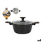 Kookpot met Deksel MasterChef 28 cm 2,5 mm (4 Stuks)