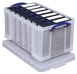 Really Useful Box opbergdoos 48 liter, transparant 5 stuks