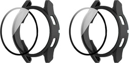 Bumper Screen Protector Set Geschikt Voor Samsung Galaxy Watch 4 40mm - 2 Stuks - 360 Graden - Zwart
