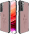 imoshion Hoesje Geschikt voor Samsung Galaxy S21 FE Hoesje Siliconen - imoshion Design hoesje - Roze / Floral Pink