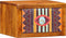 vidaXL - Nachtkastjes - 2 - stuks - 35x30x22 - cm - Massief - acaciahout
