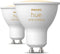 Philips Hue White ambiance Spot - GU10 - warm tot koelwit licht (2 stuks)