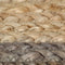 vidaXL - Vloerkleed - handgemaakt - met - olijfgroene - rand - 90 - cm - jute