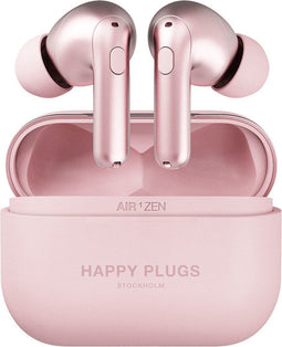 Happy Plugs Air 1 Zen - TWS Headset - 30 uur batterij - Rosé Goud