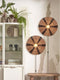 GOOD&MOJO Wandlamp Iguazu - Jute/Zwart - Ø55cm - Binnen