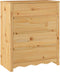 vidaXL - Ladeblok - 'DRAMMEN'76,5x40x91 - cm - Massief - Vurenhout
