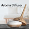 Infinity Goods Aroma Diffuser - Luchtbevochtiger - 10 LED kleuren - Hout Bruin (2x 10ml)