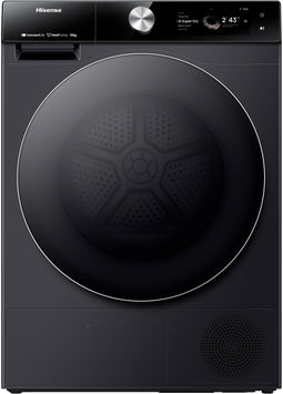 Hisense DH7S107BB - Warmtepompdroger - 10 kg - Energiezuinig - Slimme ConnectLife functie