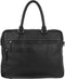 DSTRCT Raider Road - Leren Laptoptas 15,6 inch - Groot hoofdvak - Zwart