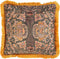 Dutch Decor JONA - Sierkussen met patroon 45x45 cm Golden Glow - geel - Inclusief binnenkussen