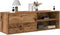 vidaXL - Tv-meubel - 120x34x37 - cm - bewerkt - hout - oud - houtkleurig