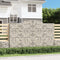 vidaXL - Schanskorven - 4 - st - gewelfd - 300x50x180/200 - cm - ijzer