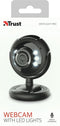 Trust SpotLight Webcam Pro - Webcam - 1.3MP resolutie - Ingebouwde microfoon en verlichting - Zwart