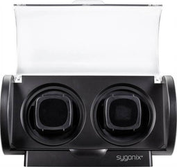 Sygonix Horlogeopwinder - 2 klokken/horloges - Zwart (2 stuks)