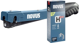 Novus Hamertacker J-022 - incl. 5000x Nieten met fijne draad H 37/6mm