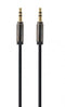 Gembird CCAP-444-6 - Kabel 3.5mm - 180cm - Zwart