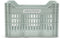 Urban Proof Click Fietskrat 30 Liter Gerecycled Kunststof Misty Mint