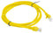 Stevige UTP-netwerkkabel categorie 5e Lanberg PCU5-20CC-0150-Y Geel 1,5 m
