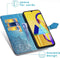 iMoshion Hoesje Geschikt voor Samsung Galaxy M30s / M21 Hoesje Met Pasjeshouder - iMoshion Mandala Bookcase - Turquoise