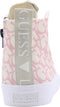 GUESS Ederla Hi - Hoge Sneakers - Ritssluiting - Roze - Maat 38