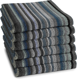 DDDDD - Over the rainbow - Keukendoek 50x55 cm - Grijs - Set van 6 stuks