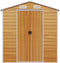 vidaXL-Tuinschuur-191x725x198-cm-gegalvaniseerd-staal-lichtbruin