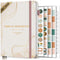 Systemyze Agenda (2026) - Planner - Inclusief Stickervellen - A5 - Roze
