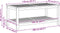 vidaXL - Salontafel - 70x40x45 - cm - Massief - Acaciahout