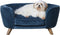 Enchanted sofa romy peacock blauw - 67,5X40,5X30,5 CM