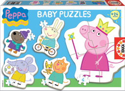 Set van 5 Puzzels Baby Peppa Pig Educa
