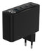 Gembird TA-UC-PDQC100LCD-01-BK - Oplader - 100W Snellaadtechniek GaN Power Delivery - Zwart