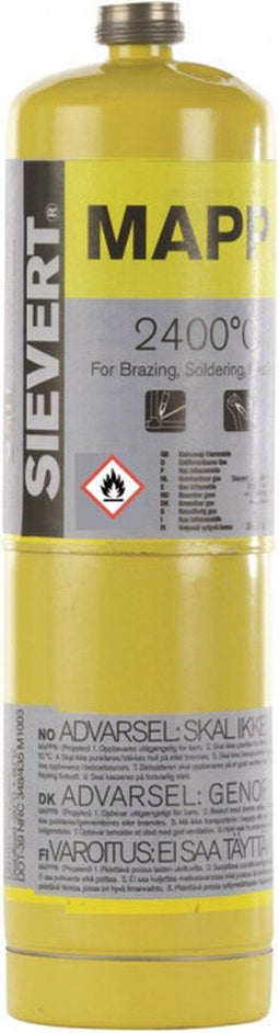 Sievert MAPP Gaspatroon - Solderen en verhitten - 2400 C° - Geel (788ml)