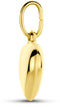 Marie Celeste - Hanger hart 8.5x8.5mm - Geelgoud