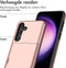 iMoshion Hoesje Geschikt voor Samsung Galaxy S24 Hoesje - Ruimte voor 2 pasjes - iMoshion Backcover met pasjeshouder - Rosé Goud