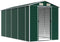 vidaXL - Tuinschuur - 191x385x198 - cm - gegalvaniseerd - staal - groen