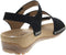 Gabor 734.1 - Sandalen - Klittenbandsluiting - Zwart - Maat 38