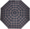Knirps Duomatic opvouwbare paraplu M check navy